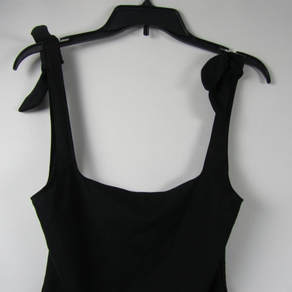 Free People Black Bodysuit Size Medium FP-1710142 - Picture 2 of 7